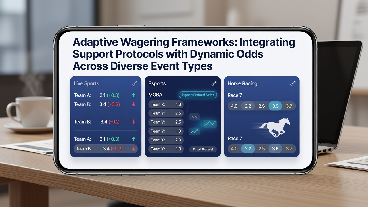 Mobile screen displaying dynamic odds and support chat during a live sports event