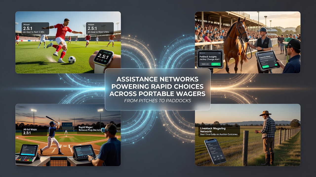 Mobile interface showing live assistance chat during simultaneous football and horse racing bets