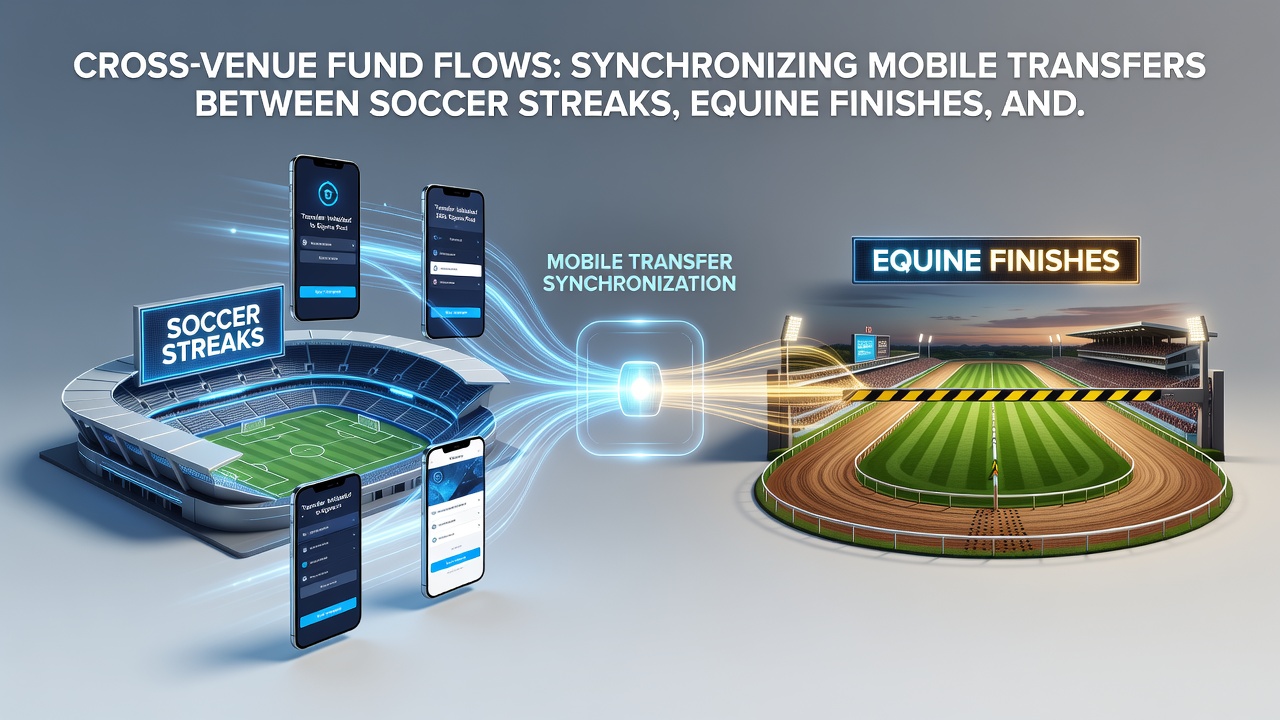 Dashboard view of real-time fund movements between sports betting and casino gaming modules on a smartphone
