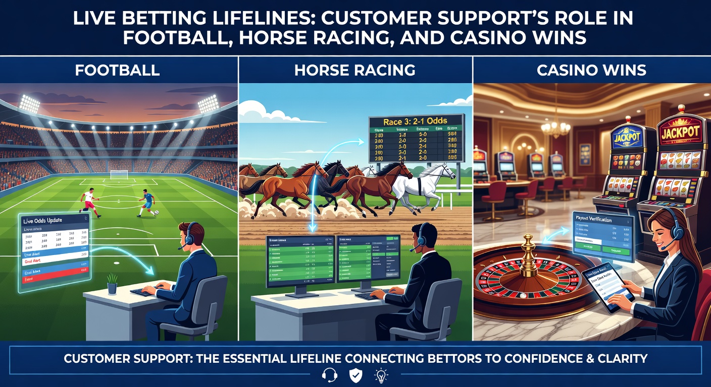 Horse racing live odds board flickering with updates, support ticket resolved for a disputed win, overlay of track conditions and payout confirmation