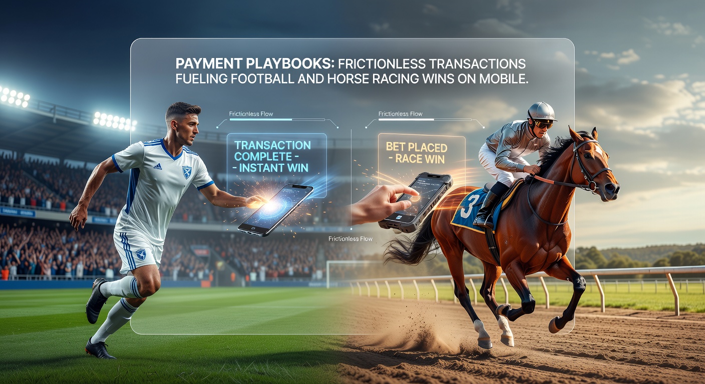 Smartphone displaying a mobile betting app interface for football matches with seamless payment icons highlighted during a live game