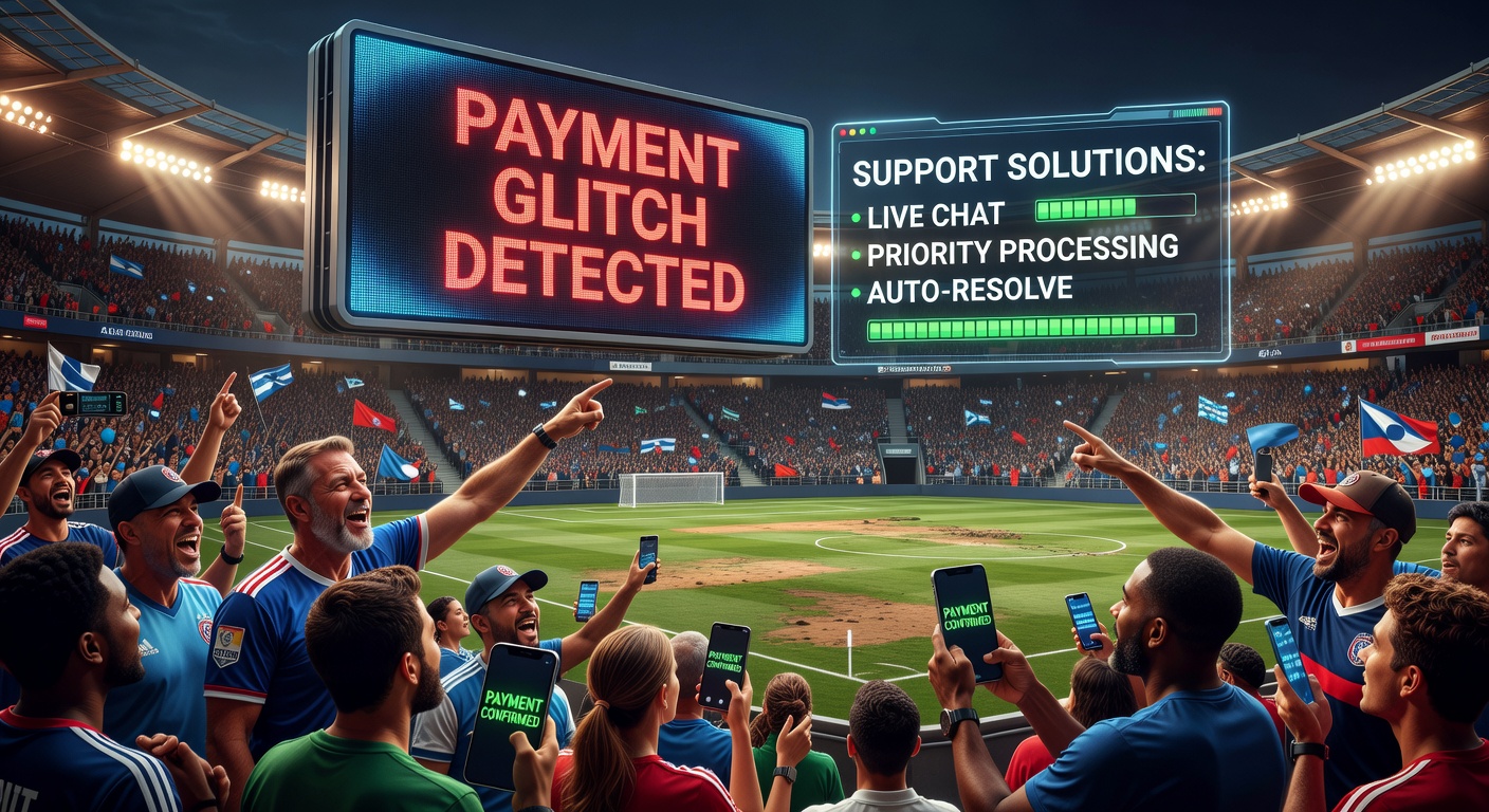 Crowded stadium during a live soccer match with fans cheering and betting apps open on phones, capturing the high-energy rush of peak betting moments